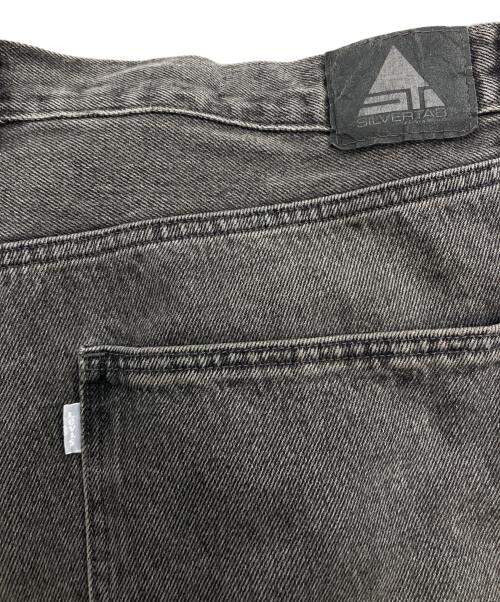 Levi’s SilverTab（リーバイス シルバータブ）Levi’s SilverTab (リーバイス シルバータブ) LOOSEデニムパンツ ブラック サイズ:W36の古着・服飾アイテム