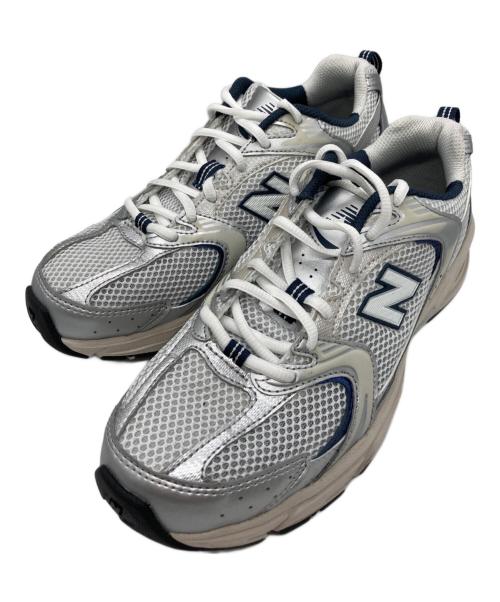 NEW BALANCE（ニューバランス）NEW BALANCE (ニューバランス) ローカットスニーカー ホワイト サイズ:25cmの古着・服飾アイテム