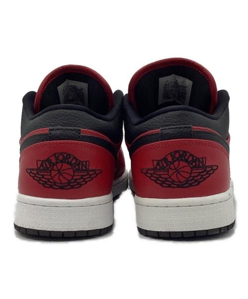 NIKE（ナイキ）NIKE (ナイキ) AIR JORDAN 1 LOW レッド×ブラック サイズ:US9.5の古着・服飾アイテム
