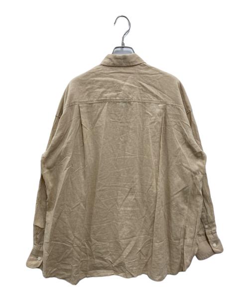 SLOBE IENA（スローブ イエナ）SLOBE IENA (スローブ イエナ) リネンコットンダブルポケットシャツ ベージュ サイズ:FREEの古着・服飾アイテム