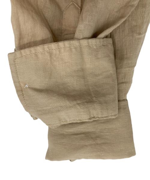 SLOBE IENA（スローブ イエナ）SLOBE IENA (スローブ イエナ) リネンコットンダブルポケットシャツ ベージュ サイズ:FREEの古着・服飾アイテム