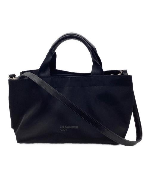 JIL SANDER NAVY（ジルサンダー ネイビー）JIL SANDER NAVY (ジルサンダー ネイビー) 2WAYバッグ ブラックの古着・服飾アイテム