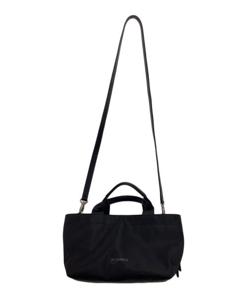 JIL SANDER NAVY（ジルサンダー ネイビー）JIL SANDER NAVY (ジルサンダー ネイビー) 2WAYバッグ ブラックの古着・服飾アイテム