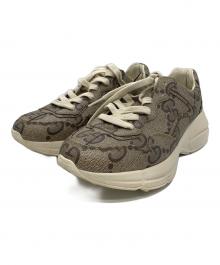 GUCCI（グッチ）の古着「100ライトンスニーカー」｜ベージュ