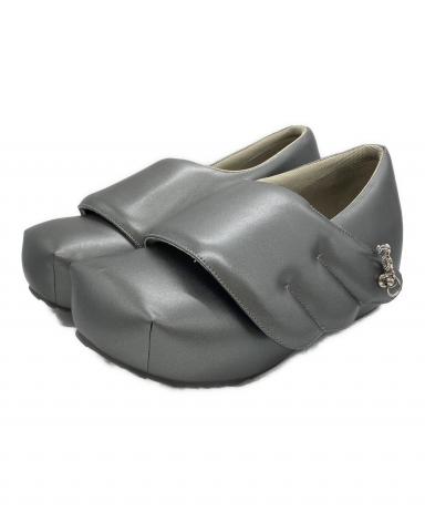 中古・古着通販】GRAPE (グレープ) Wing Platform Shoes シルバー