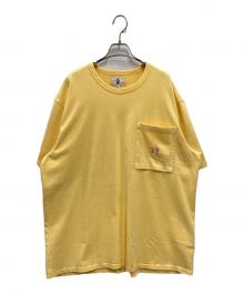 J.CREW×UNION（ジェイクルー×ユニオン）の古着「ヘビーウェイトグラフィックTシャツ」｜イエロー