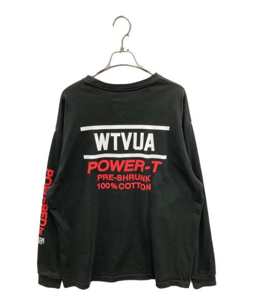 WTAPS（ダブルタップス）WTAPS (ダブルタップス) L/S COTTON POWER-T ブラック サイズ:2の古着・服飾アイテム
