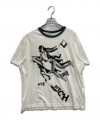 TELFARテルファー）の古着「BYE BITCH Tシャツ」｜ホワイト