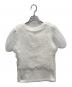 CLANE (クラネ) TULLE VEST LAYERED TOPS ホワイト サイズ:2 未使用品：13000円