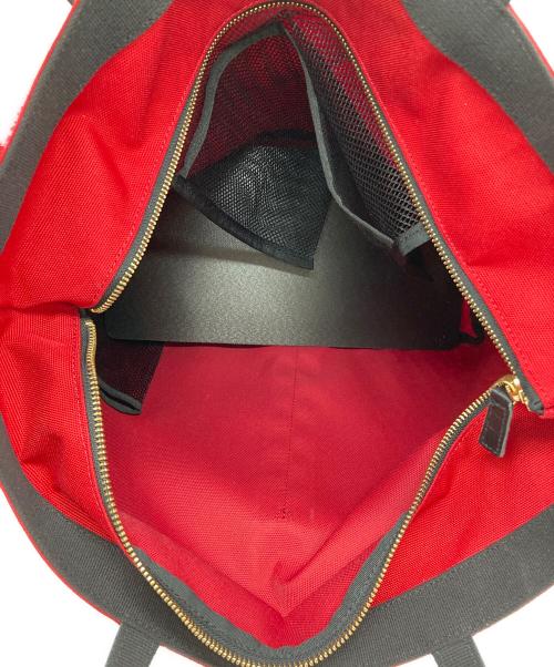 Breath TOPKAPI（ブレストプカピ）Breath TOPKAPI (ブレストプカピ) Roughly A4 トートバッグ レッドの古着・服飾アイテム