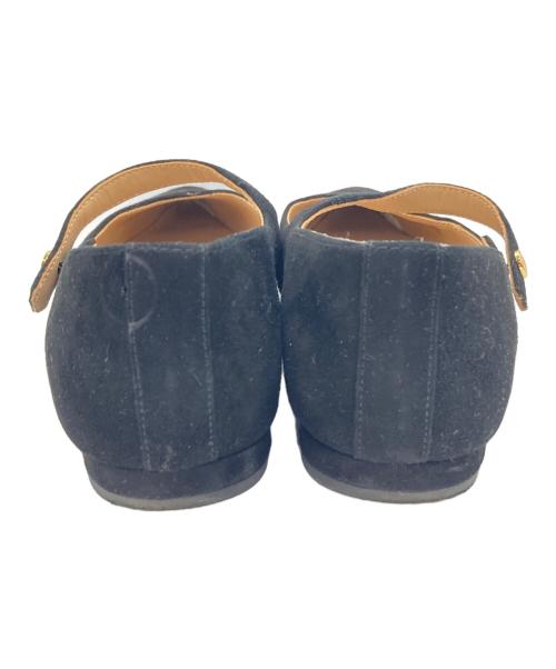 LAUREN RALPH LAUREN（ローレンラルフローレン）LAUREN RALPH LAUREN (ローレンラルフローレン) Londyn Flats Mary Jane ブラック サイズ:23.5cmの古着・服飾アイテム