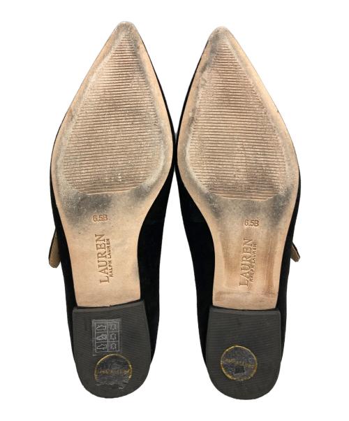 LAUREN RALPH LAUREN（ローレンラルフローレン）LAUREN RALPH LAUREN (ローレンラルフローレン) Londyn Flats Mary Jane ブラック サイズ:23.5cmの古着・服飾アイテム