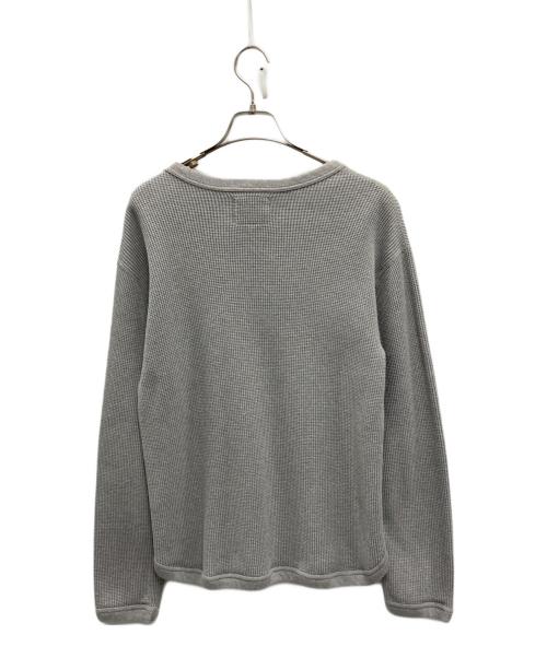 FULLCOUNT（フルカウント）FULLCOUNT (フルカウント) Heavyweight Waffle Longsleeve T Shirt グレー サイズ:42の古着・服飾アイテム