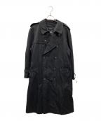 BURBERRY LONDONバーバリーロンドン）の古着「ライナー付トレンチコート」｜ブラック