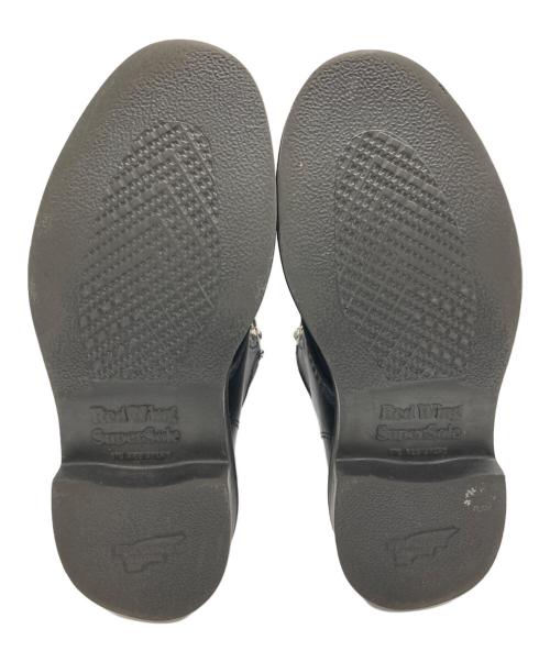 RED WING（レッドウィング）RED WING (レッドウィング) SUPERSOLE 6' MOC-TOE ブラック サイズ:US 8Eの古着・服飾アイテム