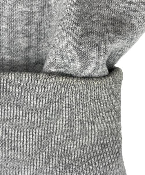 maison kitsune（メゾンキツネ）MAISON KITSUNE (メゾンキツネ) DOUBLE FACE FOX PATCH SWEATSHIRT グレー サイズ:Mの古着・服飾アイテム