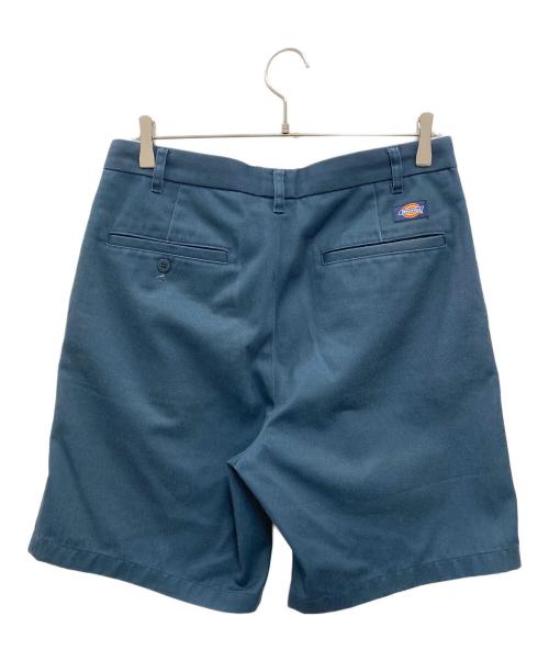 Dickies（ディッキーズ）Dickies (ディッキーズ) WACKO MARIA (ワコマリア) PLEATED SHORT TROUSERS ネイビー サイズ:Mの古着・服飾アイテム