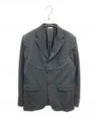 COMME des GARCONS HOMME DEUXコムデギャルソン オム ドゥ）の古着「ウールテーラードジャケット」｜ネイビー