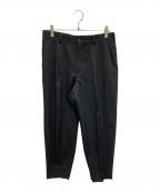 COMME des GARCONS HOMME DEUXコムデギャルソン オム ドゥ）の古着「タックテーパードパンツ」｜ネイビー