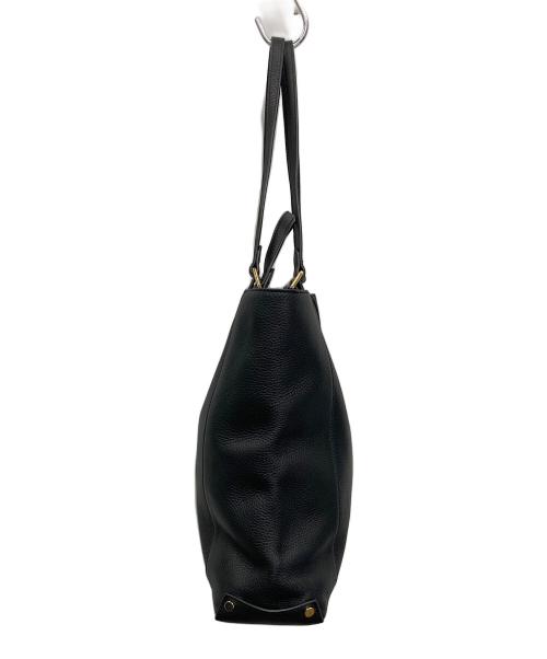 TOPKAPI（トプカピ）TOPKAPI (トプカピ) 2WAYレザートートバック ブラックの古着・服飾アイテム