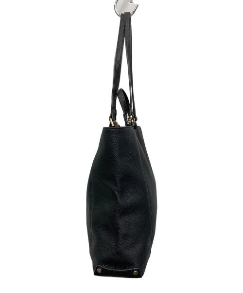 TOPKAPI（トプカピ）TOPKAPI (トプカピ) 2WAYレザートートバック ブラックの古着・服飾アイテム