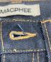 中古・古着 MACPHEE (マカフィー) コットンデニム ストレートパンツ インディゴ サイズ:34：6000円