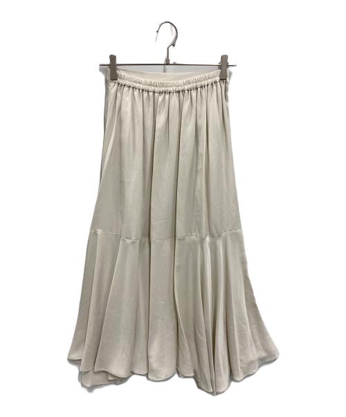 GALLARDA GALANTE（ガリャルダガランテ）GALLARDA GALANTE (ガリャルダガランテ) 切替フレアスカート ホワイト サイズ:1 未使用品の古着・服飾アイテム