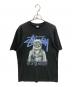 stussy（ステューシー）の古着「SPACEMAN DYED TEE」｜ブラック