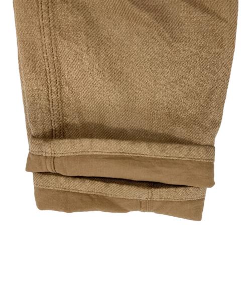 AURALEE（オーラリー）AURALEE (オーラリー) LINEN COTTON DOUBLE FACE PANTS ベージュ サイズ:4の古着・服飾アイテム