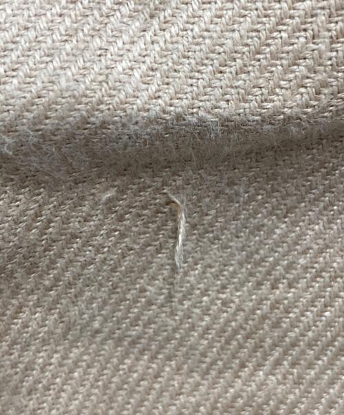 AURALEE（オーラリー）AURALEE (オーラリー) LINEN COTTON DOUBLE FACE PANTS ベージュ サイズ:4の古着・服飾アイテム