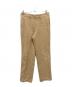 AURALEE（オーラリー）の古着「LINEN COTTON DOUBLE FACE PANTS」｜ベージュ