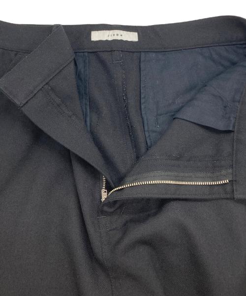 jieda（ジエダ）Jieda (ジエダ) 「DRAPING OVER SLACKS」ドレーピングワイドスラックス ブラック サイズ:SIZE2の古着・服飾アイテム