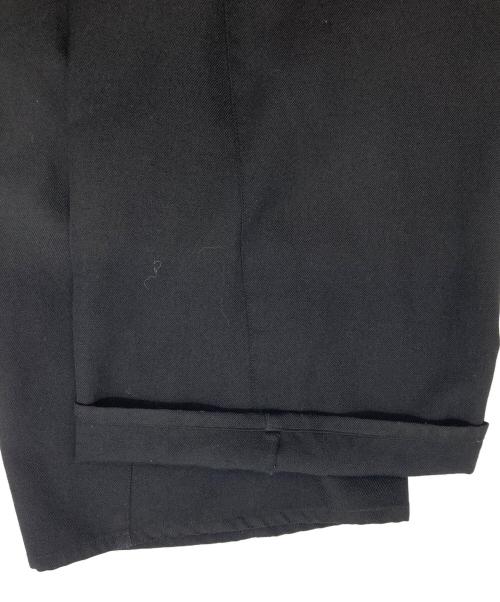 jieda（ジエダ）Jieda (ジエダ) 「DRAPING OVER SLACKS」ドレーピングワイドスラックス ブラック サイズ:SIZE2の古着・服飾アイテム