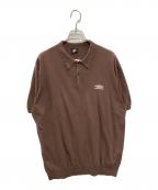 UMBRO×JOURNAL STANDARDアンブロ×ジャーナルスタンダード）の古着「Pitch Side Knit PL SH」｜ブラウン