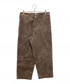 J.S HOMESTEADジャーナルスタンダード ホームステッド）の古着「DUCK CHINCH BACK」｜ブラウン