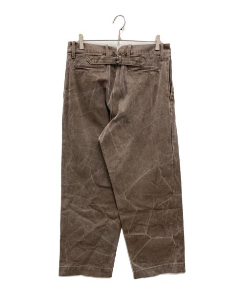 J.S HOMESTEAD（ジャーナルスタンダード ホームステッド）J.S HOMESTEAD (ジャーナルスタンダード ホームステッド) DUCK CHINCH BACK ブラウン サイズ:Mの古着・服飾アイテム