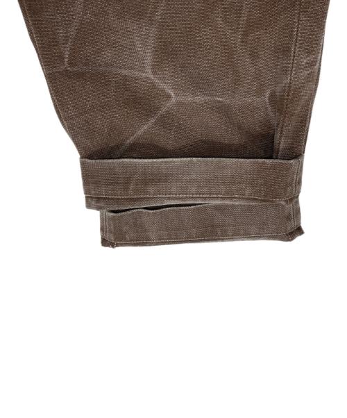 J.S HOMESTEAD（ジャーナルスタンダード ホームステッド）J.S HOMESTEAD (ジャーナルスタンダード ホームステッド) DUCK CHINCH BACK ブラウン サイズ:Mの古着・服飾アイテム