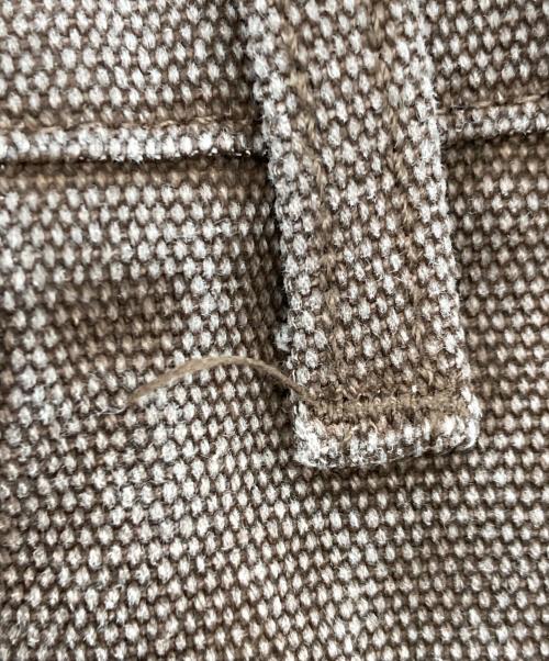 J.S HOMESTEAD（ジャーナルスタンダード ホームステッド）J.S HOMESTEAD (ジャーナルスタンダード ホームステッド) DUCK CHINCH BACK ブラウン サイズ:Mの古着・服飾アイテム