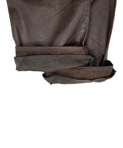 GAP（ギャップ）GAP (ギャップ) ［古着］レザーパンツ ブラウン サイズ:W32の古着・服飾アイテム