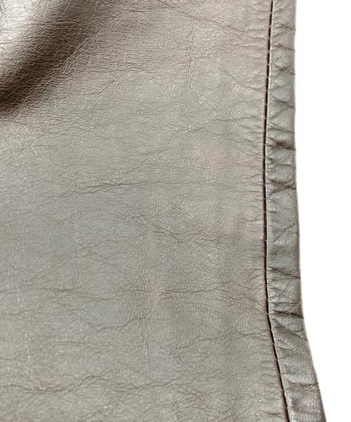 GAP（ギャップ）GAP (ギャップ) ［古着］レザーパンツ ブラウン サイズ:W32の古着・服飾アイテム