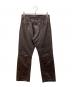 GAP（ギャップ）の古着「［古着］レザーパンツ」｜ブラウン