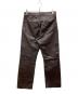 GAP (ギャップ) ［古着］レザーパンツ ブラウン サイズ:W32：15000円