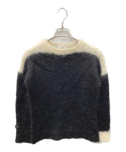 SEDITIONARIES（セディショナリーズ）SEDITIONARIES (セディショナリーズ) モヘアニット ブラック×ベージュ サイズ:記載なしの古着・服飾アイテム