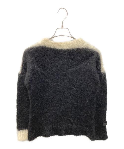 SEDITIONARIES（セディショナリーズ）SEDITIONARIES (セディショナリーズ) モヘアニット ブラック×ベージュ サイズ:記載なしの古着・服飾アイテム