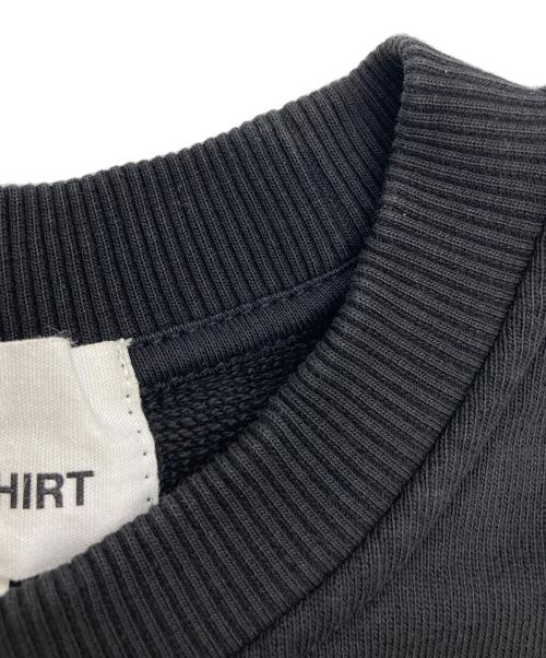 LACOSTE（ラコステ）LACOSTE (ラコステ) COMME des GARCONS SHIRT (コムデギャルソンシャツ) コラボロゴスウェット ブラック サイズ:Lの古着・服飾アイテム