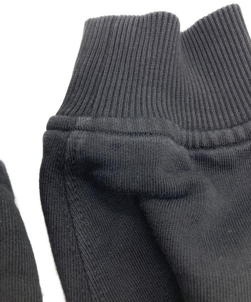 LACOSTE（ラコステ）LACOSTE (ラコステ) COMME des GARCONS SHIRT (コムデギャルソンシャツ) コラボロゴスウェット ブラック サイズ:Lの古着・服飾アイテム