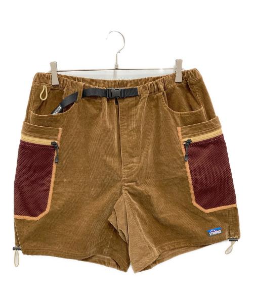 GRIP SWANY（グリップスワニー）GRIP SWANY (グリップスワニー) コーデュロイショートパンツ ブラウン サイズ:Lの古着・服飾アイテム