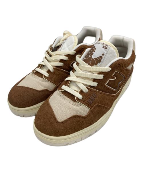 NEW BALANCE（ニューバランス）NEW BALANCE (ニューバランス) Aime Leon Dore (エメ レオン ドレ) 550 ローカットスニーカー ブラウン サイズ:28.5cmの古着・服飾アイテム