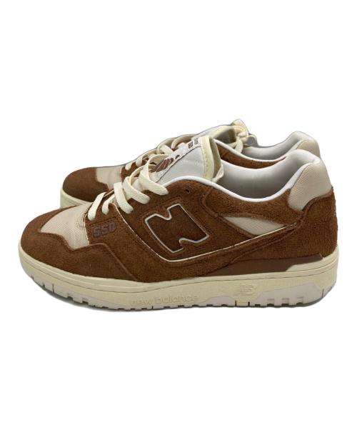 NEW BALANCE（ニューバランス）NEW BALANCE (ニューバランス) Aime Leon Dore (エメ レオン ドレ) 550 ローカットスニーカー ブラウン サイズ:28.5cmの古着・服飾アイテム
