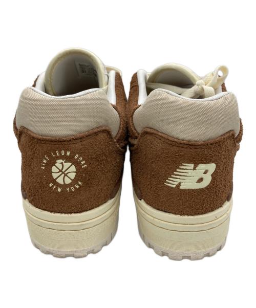 NEW BALANCE（ニューバランス）NEW BALANCE (ニューバランス) Aime Leon Dore (エメ レオン ドレ) 550 ローカットスニーカー ブラウン サイズ:28.5cmの古着・服飾アイテム